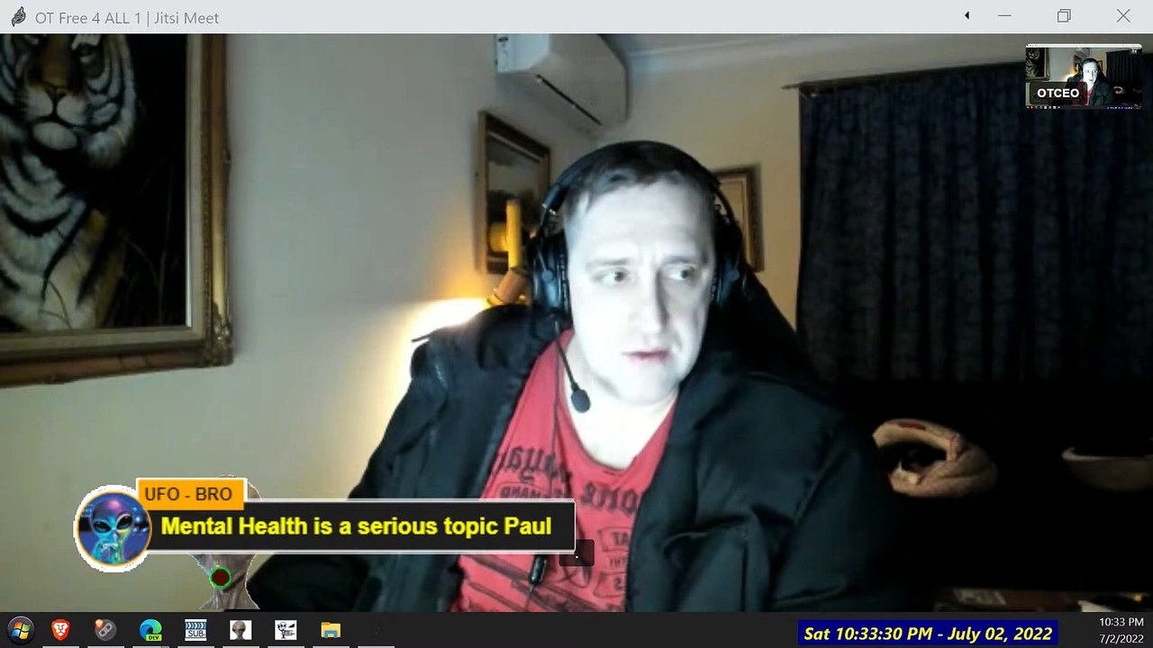 Live UFO chat with Paul --050- N.Z. Late Night Ghost and UFO Chat with GabberBeastTV - 1080p~-Pt3