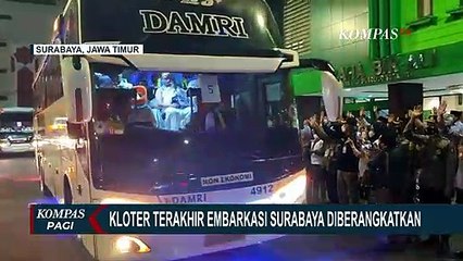 Kloter Terakhir dari Embarkasi Surabaya Diberangkatkan Ke Tanah Suci
