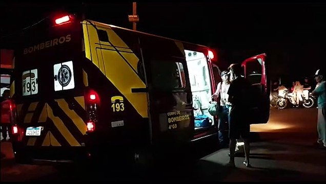 Mulher é socorrida pelo Siate em acionamento por ferimento por arma branca