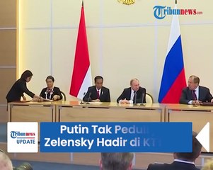 Hormati Indonesia, Putin Ucap Terima Kasih ke Jokowi, Tak Peduli Jika Zelensky Hadir di KTT G20