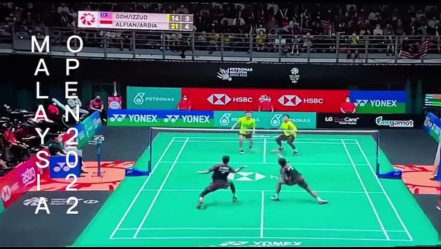 Badminton Petronas Malaysia Open 2022 SF Fajar Rian INDONESIA vs Goh Sze Fei Nur Izzuddin MALAYSIA