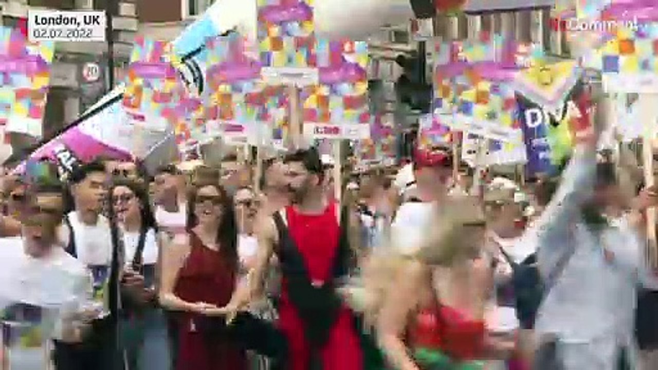 1 Mio. Menschen feiern 50 Jahre Pride Parade in London