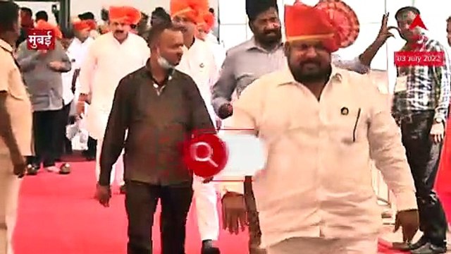 Shahajibapu Patil at Vidhan Bhavan : डायलॉगबाजी फेम आमदार शहाजीबापू पाटलांना विधानभवनात