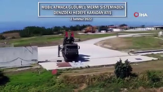 Milli gururumuz ATMACA hedefi başarıyla vurdu