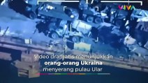 Ukraina Gempur Pulau Ular dan Lumpuhkan Pos Rusia
