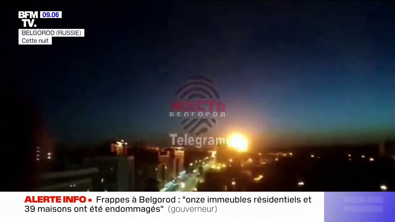 Russie: au moins 3 morts dans des explosions à Belgorod, tout près de la frontière ukrainienne