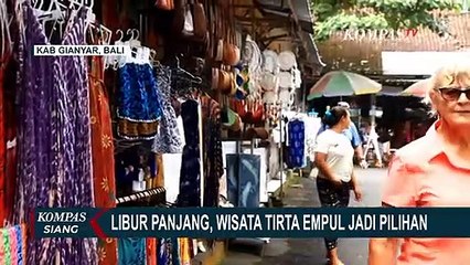 Libur Panjang Anak Sekolah, Wisata Tirta Empul Hingga Pantai Sanur Bali Dipadati Ribuan Wisatawan!