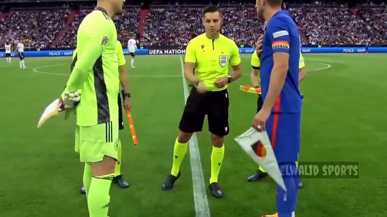 Summary and goals of the Germany 1- 1 England match _ full hd