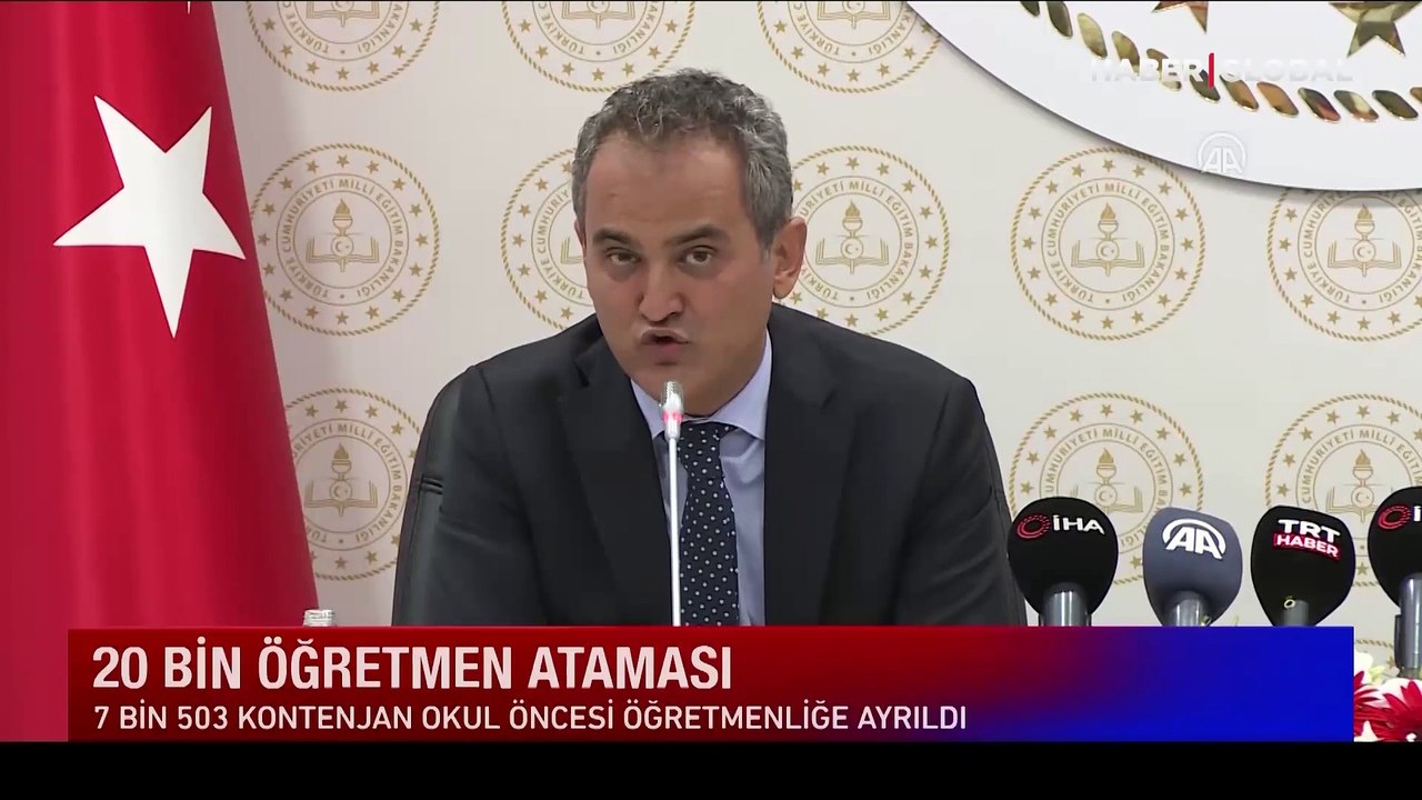 20 bin öğretmen ataması: Taban puanlar ve kontenjan listesi açıklandı