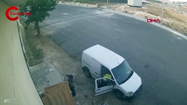 kablo hırsızlarına suçüstü Anbean kameraya yansıdı
