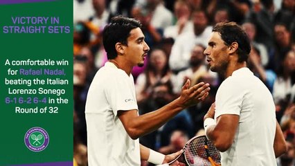 Nadal cruises into the Round of 16