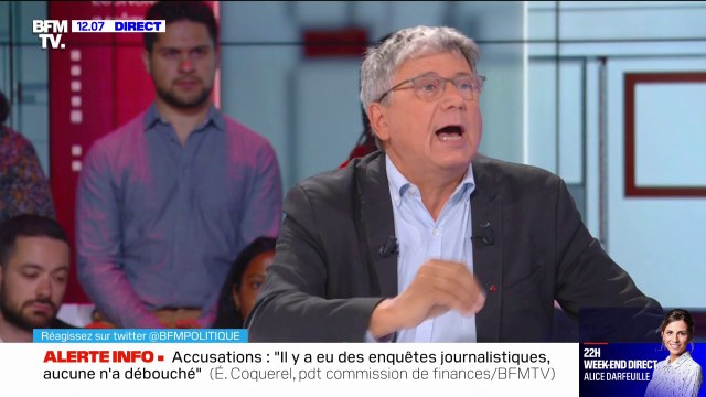 Je n'ai jamais commis ces comportements répond Éric Coquerel suite aux rumeurs le mettant en cause pour son comportement envers les femmes