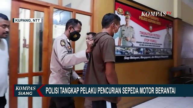 4 Kali Lancarkan Aksinya Curi Sepeda Motor, Pelaku Dibekuk Polisi dan Mendekam di Sel Tahanan!