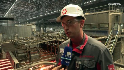 Das größte Stahlwerk der Ukraine: Kametstal produziert weiter