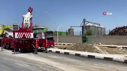 Manisa OSB'de korkutan doğalgaz patlaması