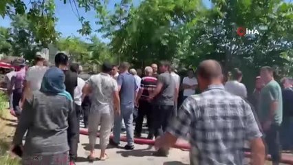 Maltepe'de gecekondu yangını: Mahalleli sokağa döküldü