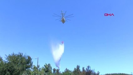 BEYKOZ'DA ÇIKAN ORMAN YANGINI SÖNDÜRÜLDÜ -6
