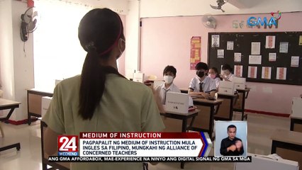 Marcos, gusto raw mahasa sa nat'l language at global language ang mga kabataan | 24 Oras Weekend