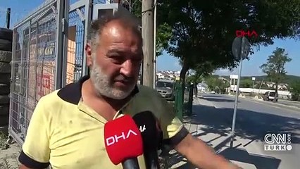 Seyir halindeki kamyonetin kasasından düştü