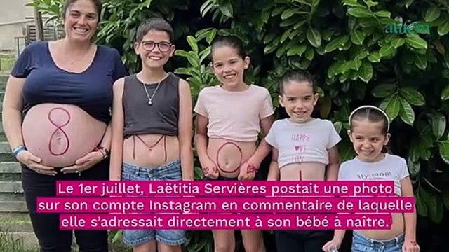 Familles nombreuses : Laëtitia Servières a accouché et dévoilé une première photo