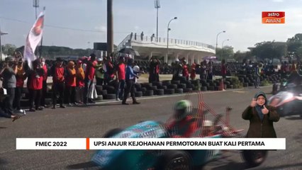 FMEC 2022 | UPSI anjur kejohanan permotoran buat pertama kali
