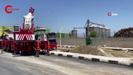 Manisa OSB’de korkutan doğalgaz patlaması