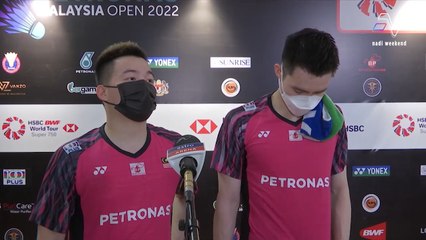 Aaron Chia / Soh Wooi Yik masih belum puas hati prestasi semasa