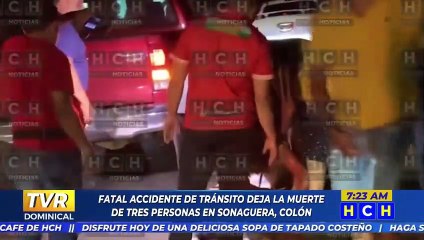 Fatal accidente vial deja un muerto y dos heridos en Sonaguera, Colón