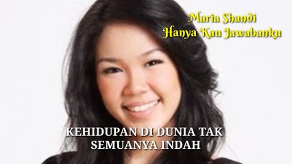 Maria Shandi - Yesus Jawaban Ku (video lirik)
