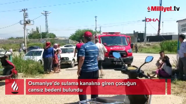 Serinlemek için kanala giren 17 yaşındaki Murat, boğuldu