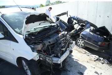 Ordu'da 3 araçlı zincirleme trafik kazası: 9 yaralı