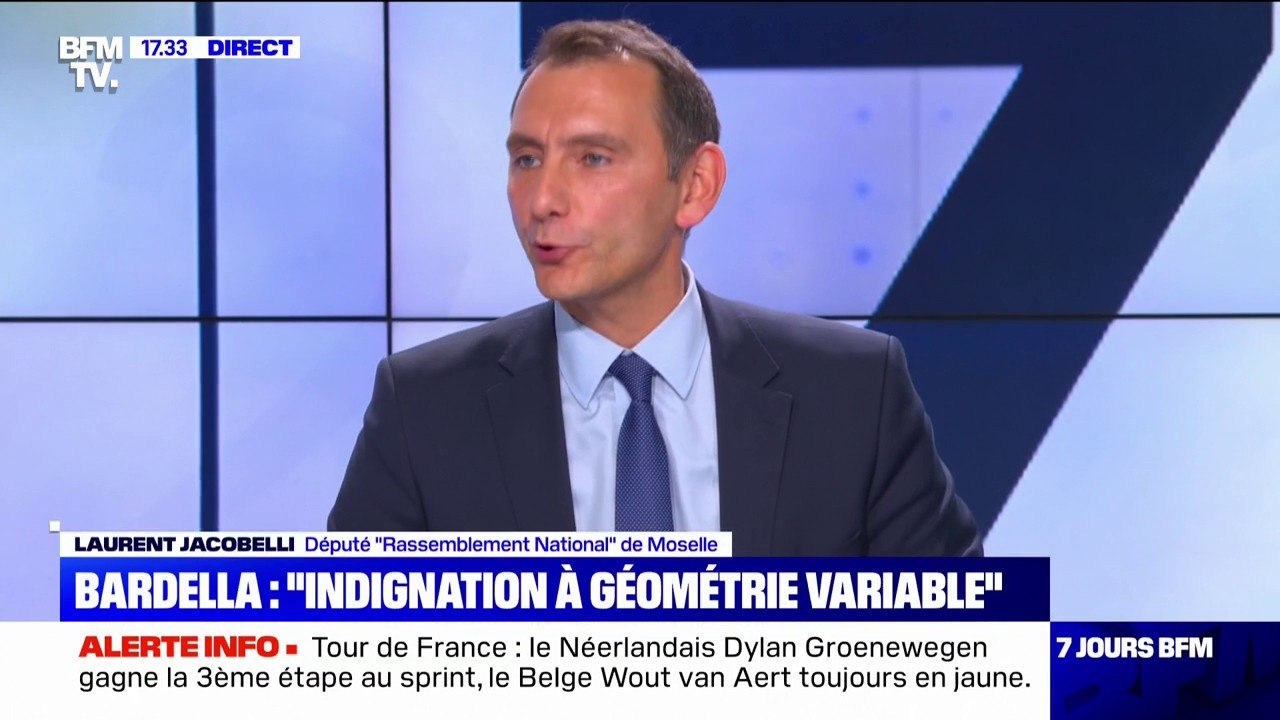 Accusations contre Éric Coquerel: Laurent Jacobelli (RN) dénonce "un réflexe de protection" contradictoire à gauche