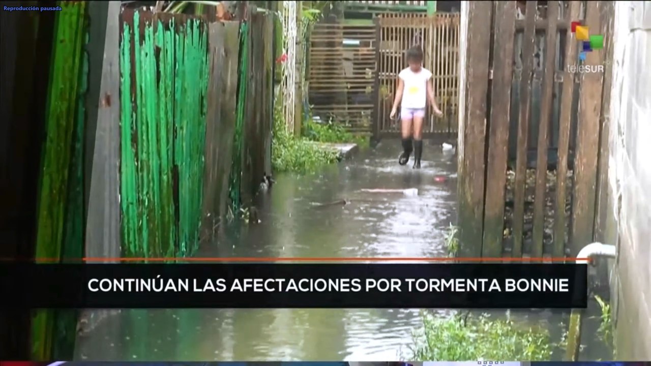 teleSUR Noticias 11:30 03-07: Continúan las afectaciones por tormenta Bonnie