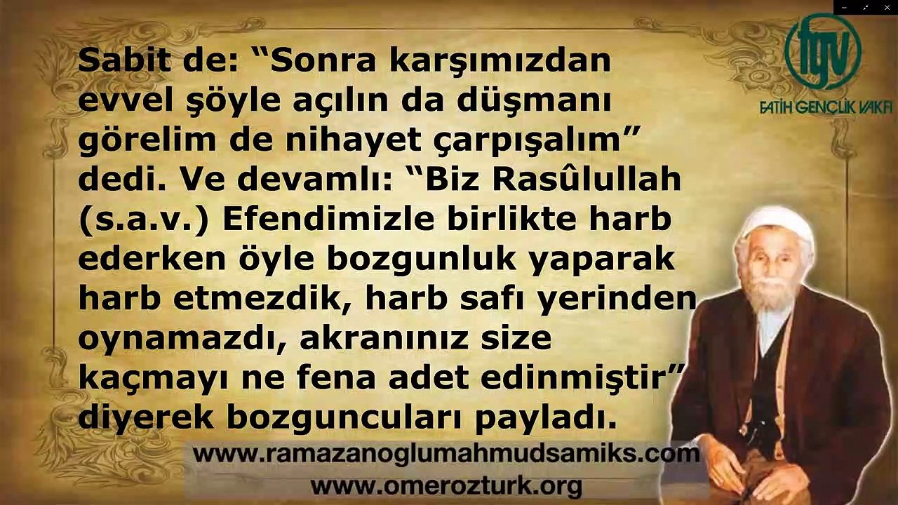 Hz. Sabit Bin Kays (r.a.)