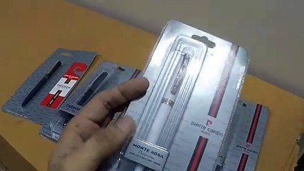 Unboxing and Review of pierre cardin ball pens for gift