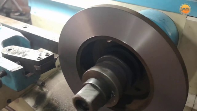 Restore Rusty Disc Brake Pad | Brake Lathe Brake Disc Polishing | Fix Amazimg