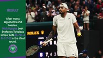 Kyrgios v Tsitsipas - What happened?