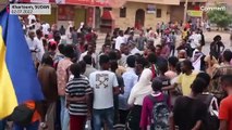 Pro-democracy protesters clash with police in Sudan