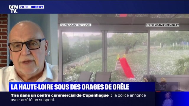 Orages de grêle: Il faudra s'habituer à vivre cela à chaque période estivale , affirme Patrick Marlière, directeur d'Agate Météo