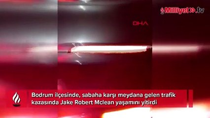 Ünlü oyuncu Bodrum'da kaza geçirdi! Sevgilisi hayatını kaybetti