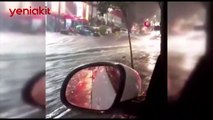 Sel hayatı felç etti! Sarı alarm verildi