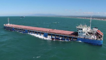 우크라 "곡물 4천500ｔ 실은 러 화물선 튀르키예 세관이 억류" / YTN