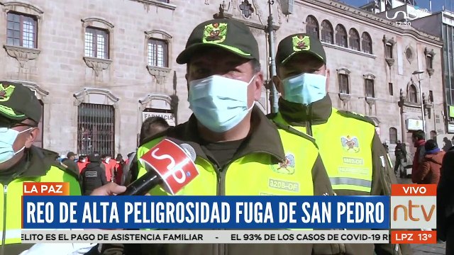 Es el Comandante Nacional de la Policía quien informó de la suspensión y del inicio de procesos a efectivos policiales, quienes serian responsables de la fuga de un reo del penal de San Pedro. 