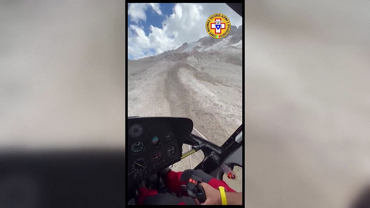Muertos por el desprendimiento de parte de un g...