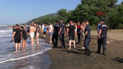 DENİZDE KAYBOLAN RESUL'U ARAMA ÇALIŞMALARINA ARA VERİLDİ