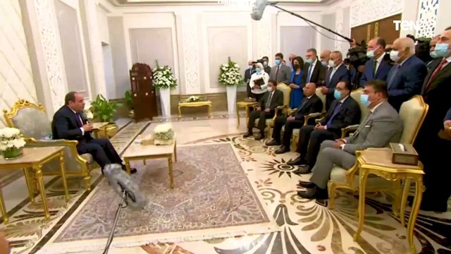 احنا بنعمل تنمية تاخد الدولة دي لمكان تاني.. الرئيس السيسي يتحدث عن مستقبل مصر في السنوات القادمة