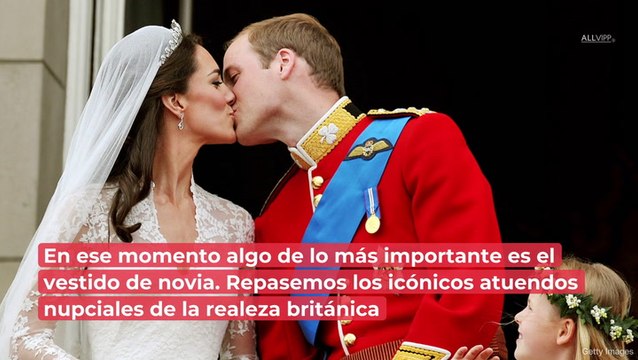 Las bodas de la realeza: estos son los vestidos de novia más hermosos
