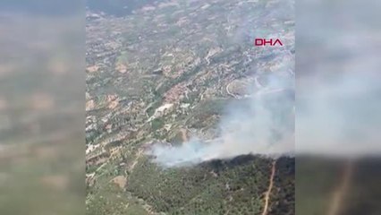 ÖDEMİŞ ORMAN YANGINI KONTROL ALTINA ALINDI