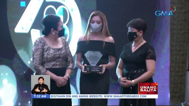 GMA Network, binigyang-parangal bilang katuwang ng DOST-FNRI sa kanilang adbokasiya | UB