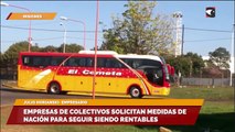 Empresas de colectivos solicitan medidas de Nación para seguir siendo rentables